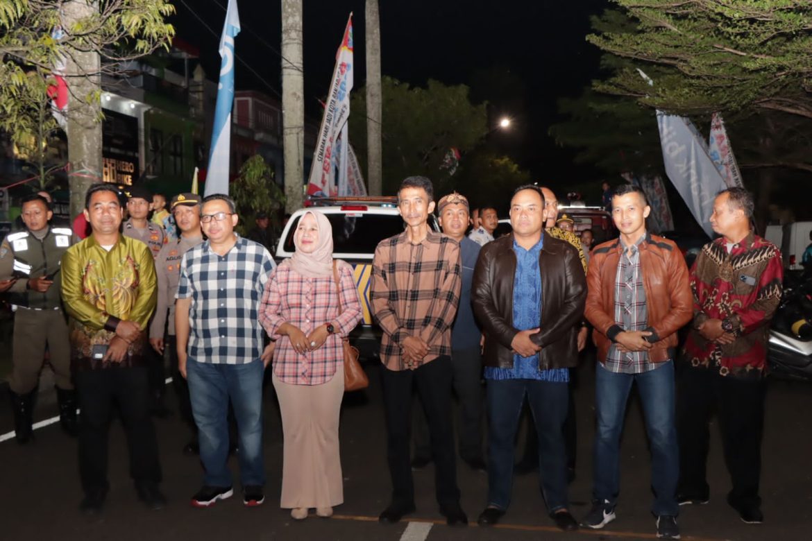 Waka Polres Banjar Menghadiri Acara Pekan Raya Banjar di Taman Kota Banjar