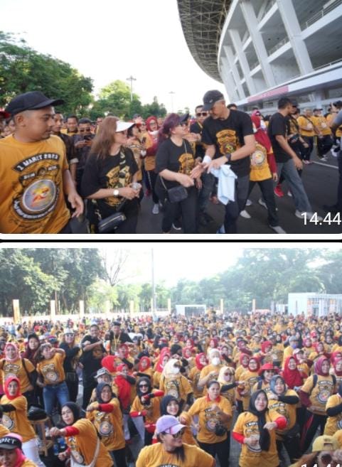 Semarak HUT KBPP Polri ke-20 di GBK Senayan Berlangsung Meriah
