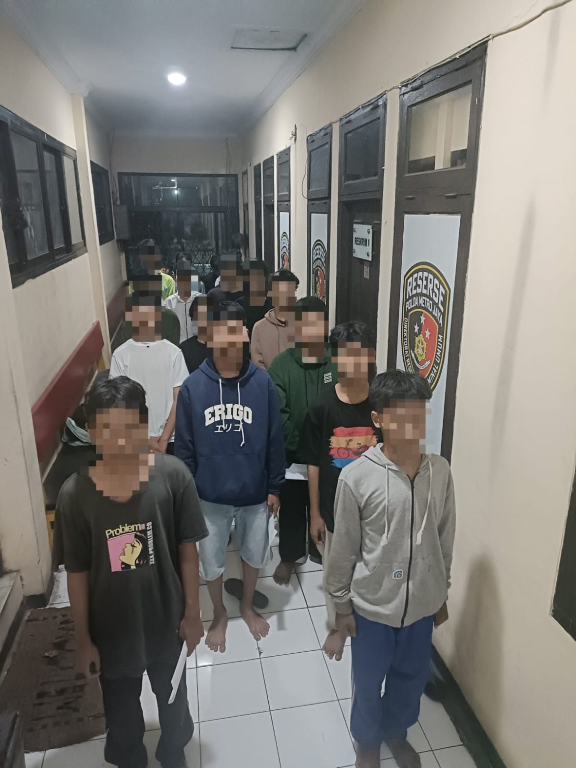 Belasan Remaja Siap Perang Sarung, Patroli Polsek Jatiuwung Sigap Gagalkan Aksi