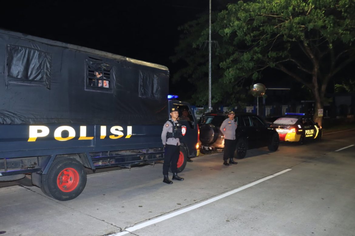 Satuan Samapta Polres Ciamis Intensifkan Patroli Biru di Jalur Rawan Kriminalitas