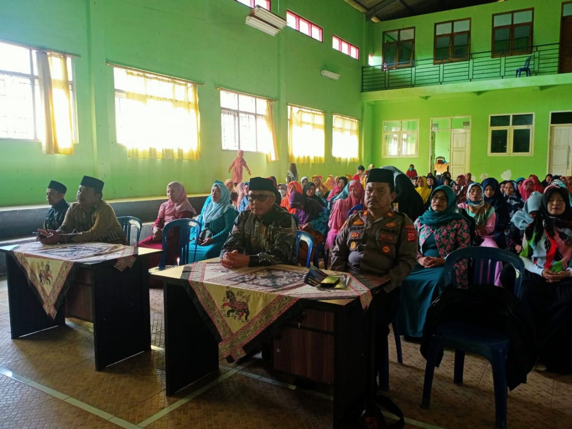 Safari Ramadan, Polsek Panawangan Ingatkan Warga Tidak Menjual dan Membakar Petasan