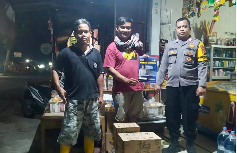 Berikan Rasa Nyaman Saat Malam di Bulan Ramadan, Polsek Pamarican Patroli ke Obvit dan Pemukiman Warga