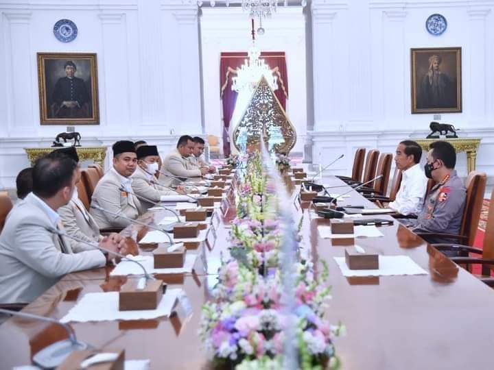 Presiden Jokowi Terima Kunjungan PP Pemuda Muhammadiyah