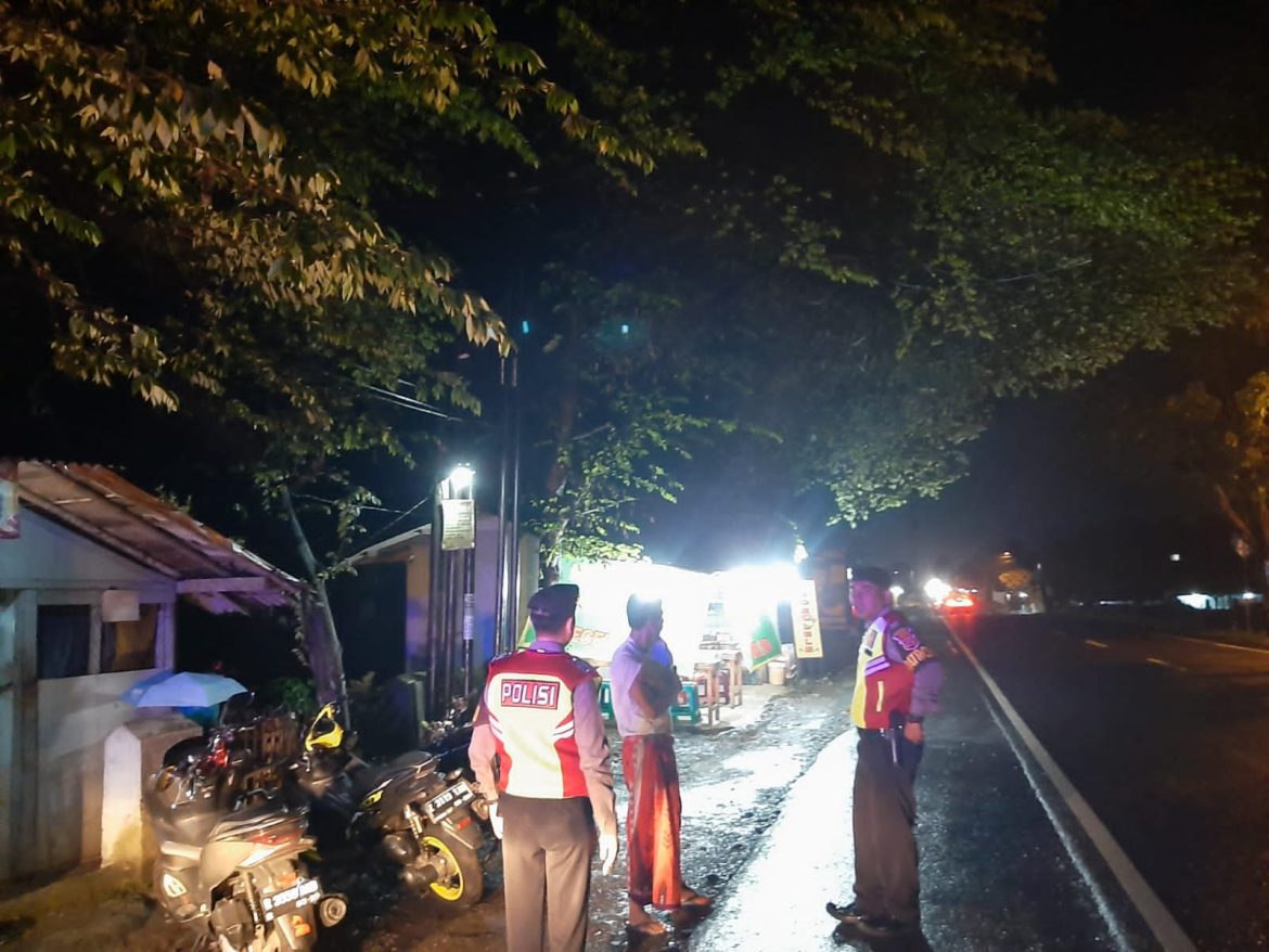 Tindak lanjuti laporan masyarakat, Satuan Samapta Polres Ciamis lakukan Patroli Biru di Daerah Rawan