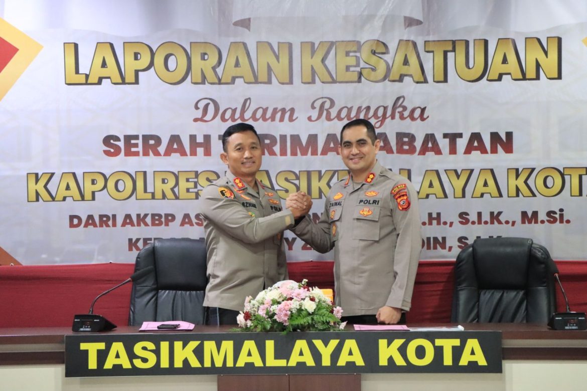 Farewall Dan Welcome Parade Kapolres Tasikmalaya Kota