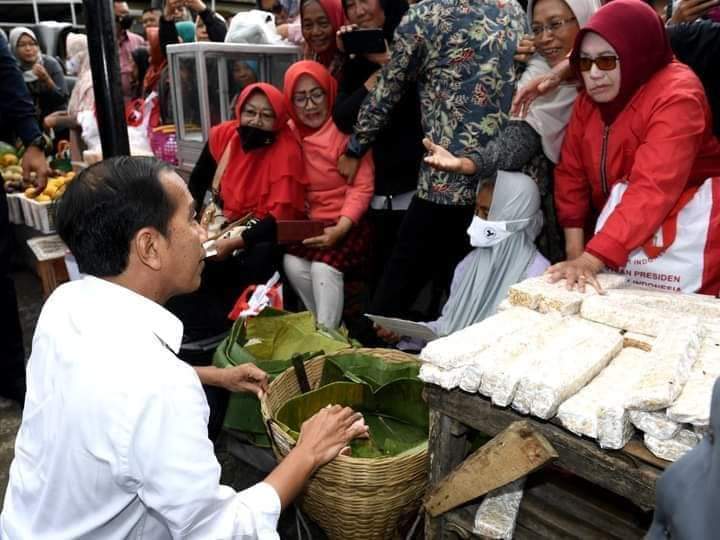 Presiden Jokowi Kunjungi Pasar Selo di Boyolali