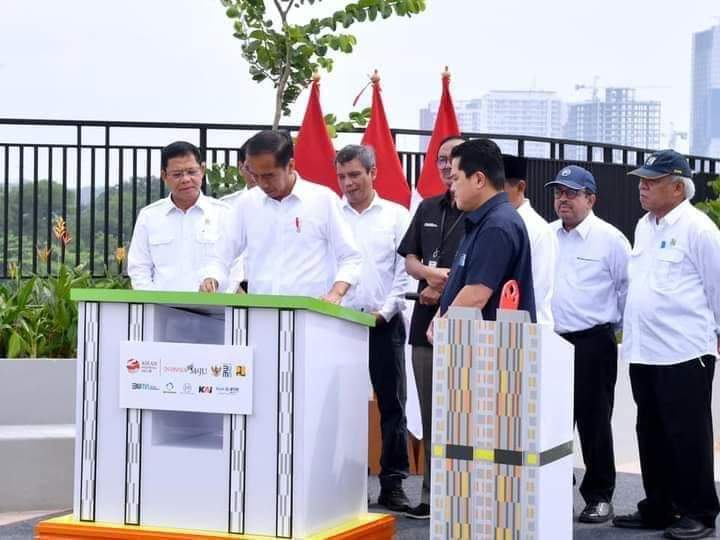 •Resmikan Hunian Milenial Untuk Indonesia, Presiden: Harus Kita Bangun Sebanyak- Banyaknya•