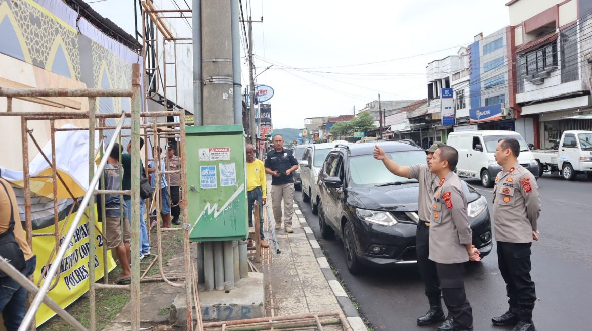 Cek Pos PAM, Kapolres Ciamis Terus Matangkan Kesiapan Ops Ketupat Lodaya 2023