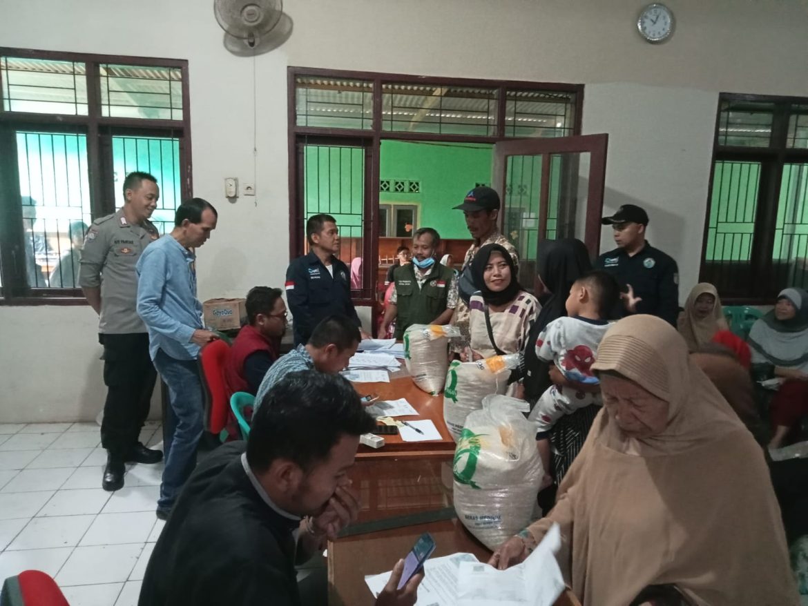 Polres Ciamis Monitoring Penyaluran Bantuan Beras Ketahanan Pangan di Kab. Ciamis