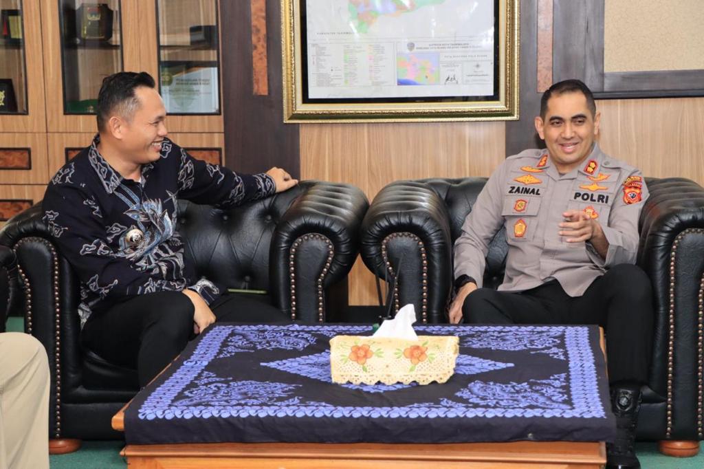 AKBP SY Zainal Abidin Silaturahmi Dengan PJ Wali Kota Tasikmalaya
