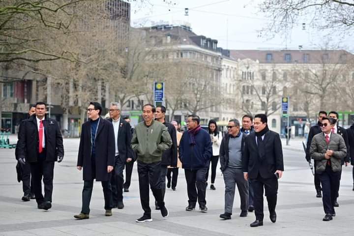Hari Kedua di Hannover, Presiden Sapa Masyarakat Indonesia hingga Bertemu Kanselir Jerman