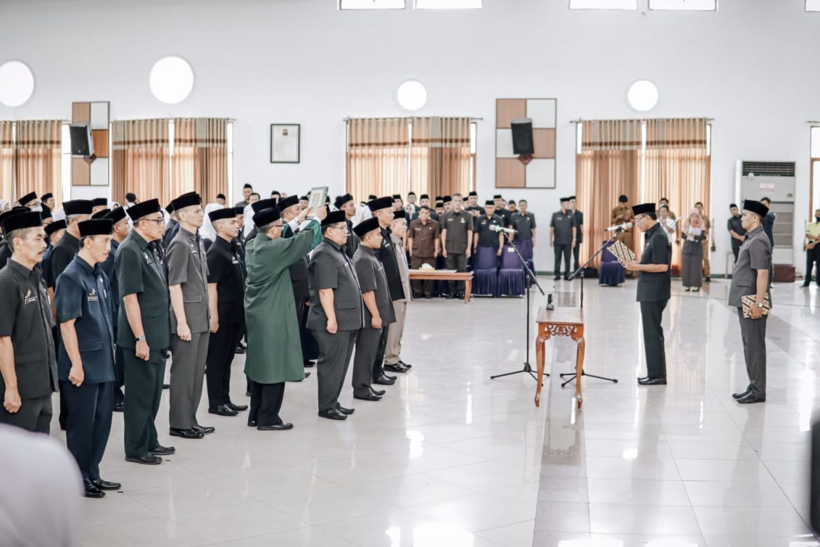 Bupati Ciamis Lantik 138 Pejabat: Tidak Ada Istilah Jabatan Basah Maupun Kering