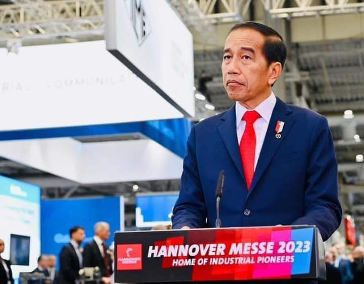 Presiden Jokowi Apresiasi Penyelenggaraan Hannover Messe 2023