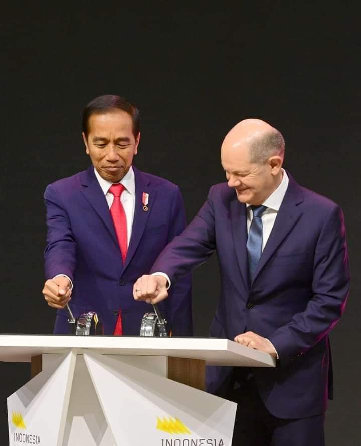 Presiden Jokowi Buka Paviliun Indonesia di Hannover Messe 2023