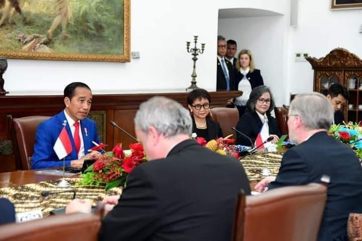 Presiden Jokowi Apresiasi Kunjungan Perdana Tingkat Kepala Pemerintahan Ceko ke Indonesia