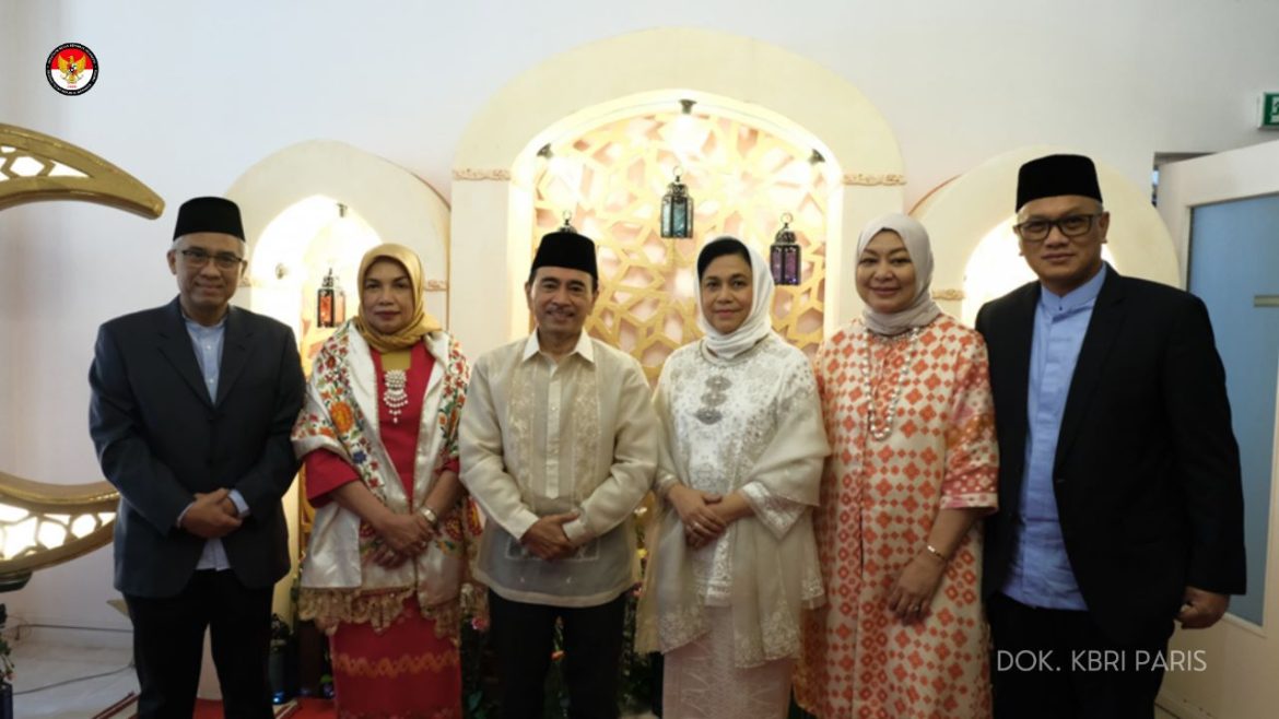 KBRI Paris Sambut Hari Raya Idul Fitri 1444 Hijriyah Besama WNI