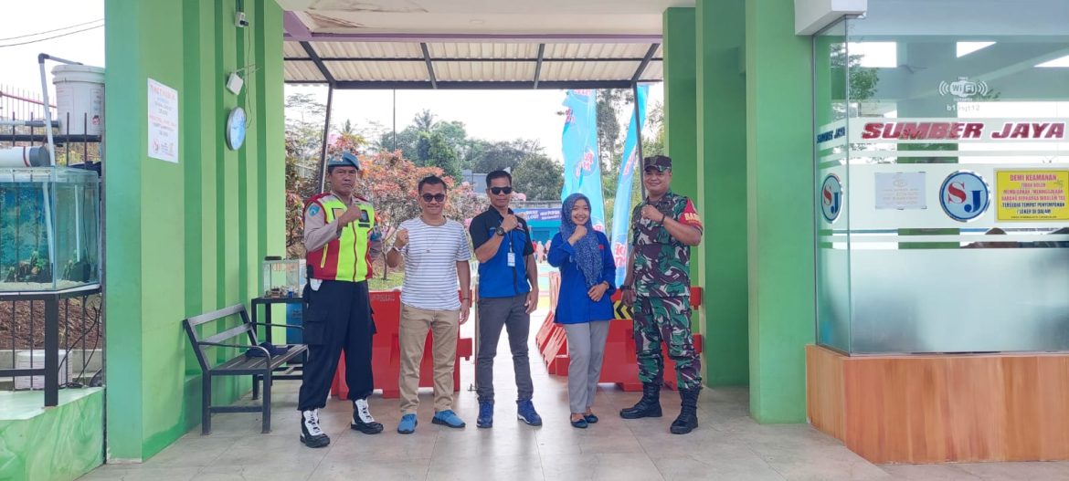 Berikan Rasa Aman, Polsek Cipaku Monitoring ke Obwis Waterboom Tirta Sumber Jaya