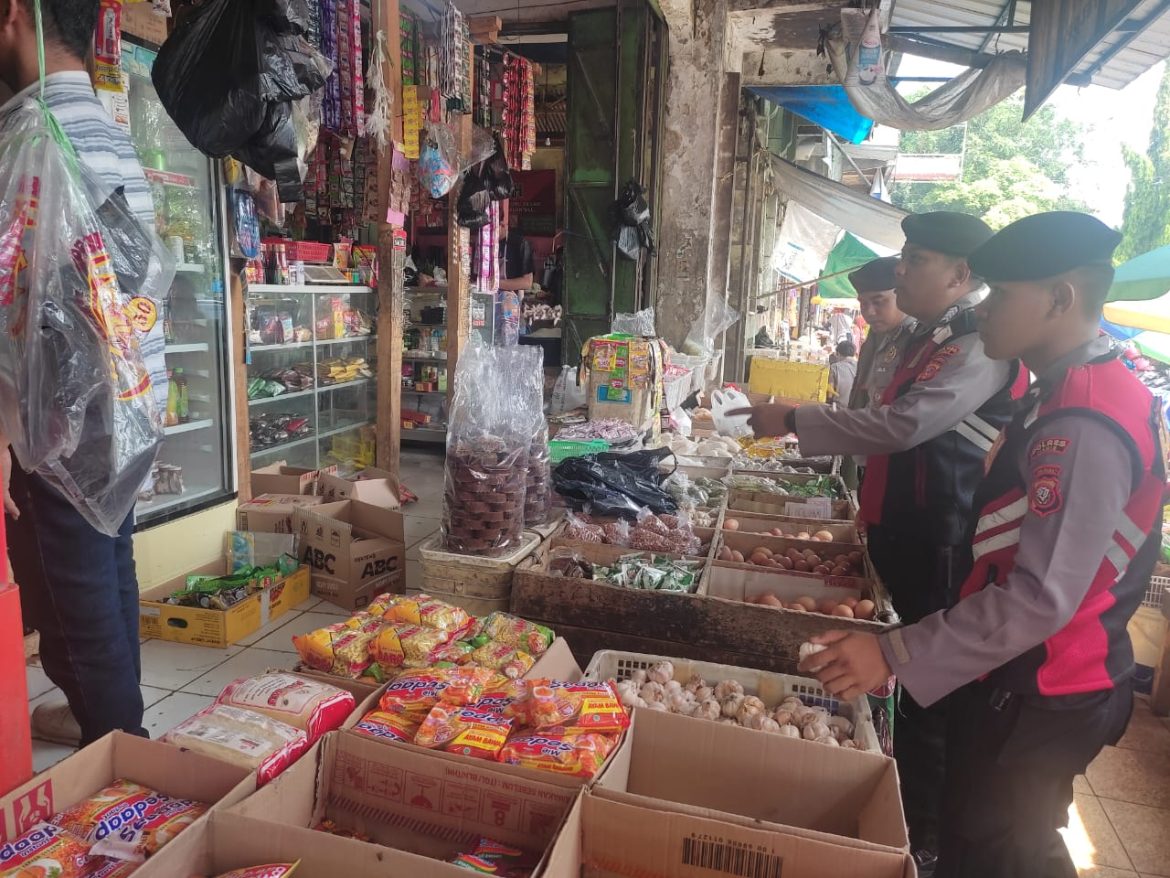 Cegah Inflasi Pasca Hari Raya Idul Fitri, Satgas Preventif Polres Ciamis Terus Masif Pantau Harga Bahan Pokok