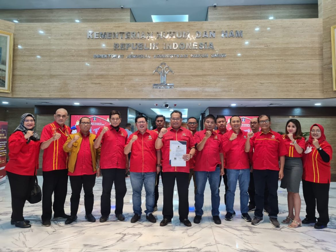 Ketua Umum Depinas SOKSI Umumkan Perubahan SK Kemenkumham SOKSI Periode 2022 – 2027