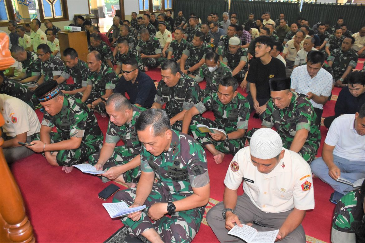 Untuk Kebaikan dan Keberkahan, Kodiklatad Gelar Do’a Bersama  Diawal Mei 2023