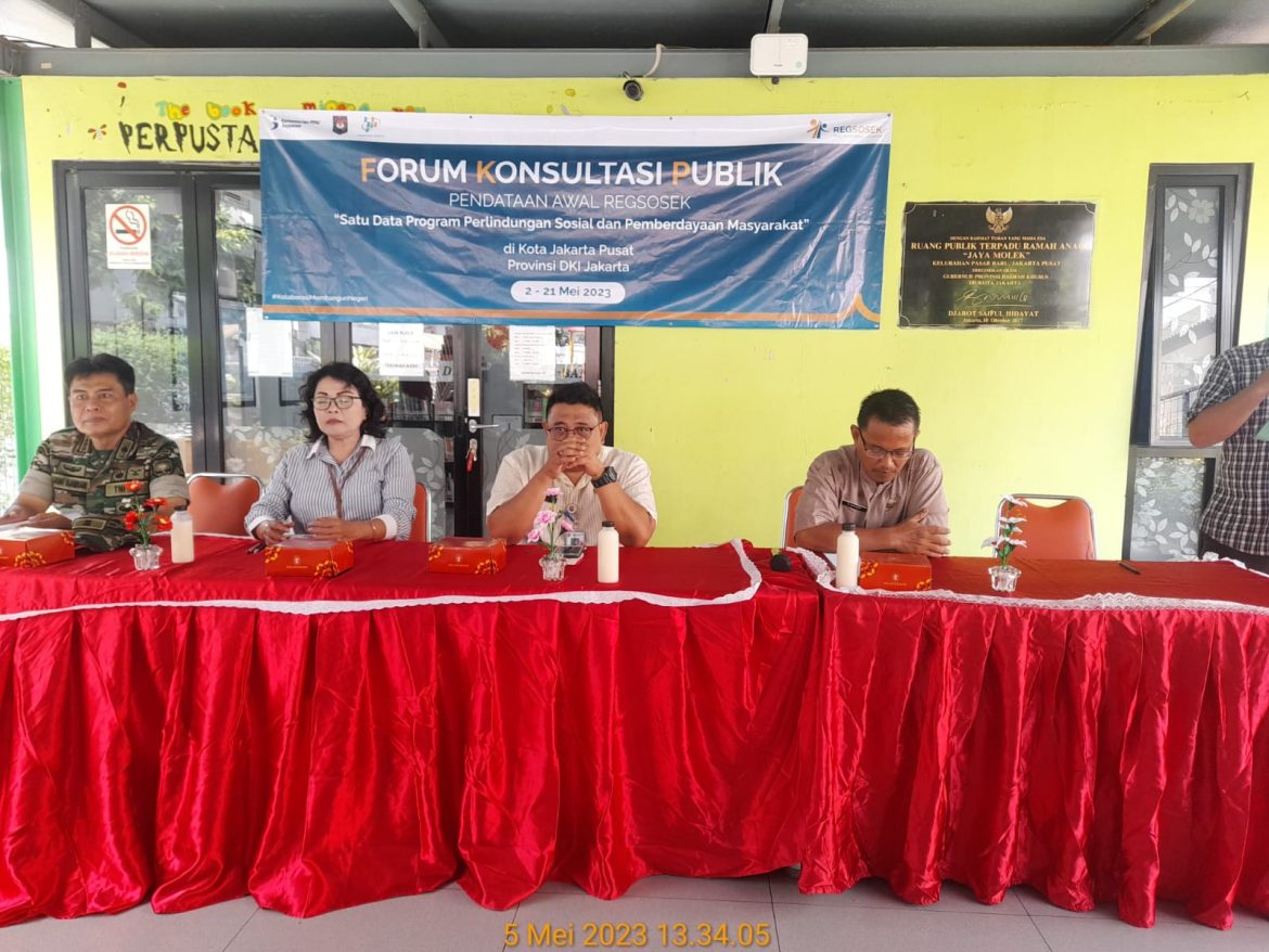 Koramil 02/SB Kodim 0501/JP Dukung Program Pendataan Registasi Sosial Ekonomi ( Regsosek )