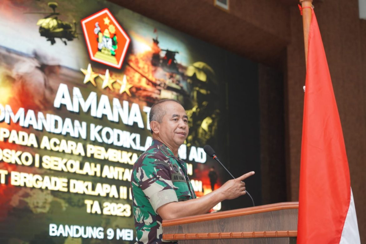 Latihan Posko I “WIRAYUDHA” Siswa Diklapa II TNI AD TA 2023