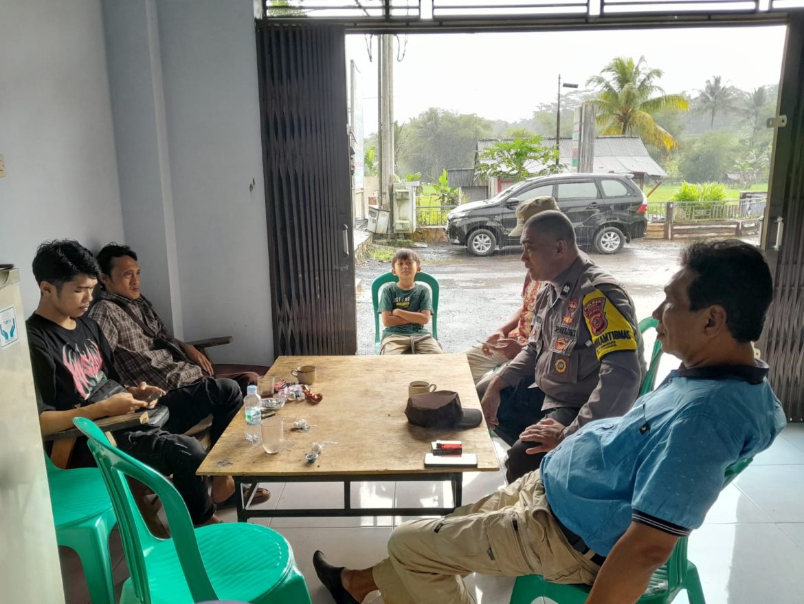 Polres Ciamis Intensifkan Bhabinkamtibmas Sambang ke Warga Cipta Kondisi Cegah Gangguan Kamtibmas