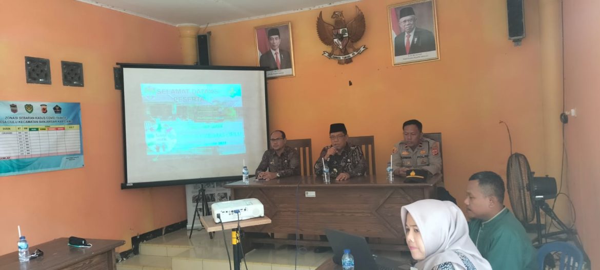 Tingkatkan Sinergitas, Polsek Banjarsari Polres Ciamis Polda Jabar Giat Lokakarya Mini di Desa Ciulu