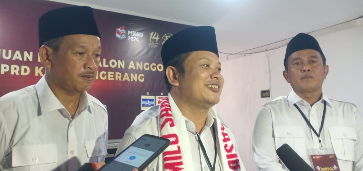 Penajuan Bakal Calon Anggota DPRD yang Hadir di Kantor KPU Tangerang Kota