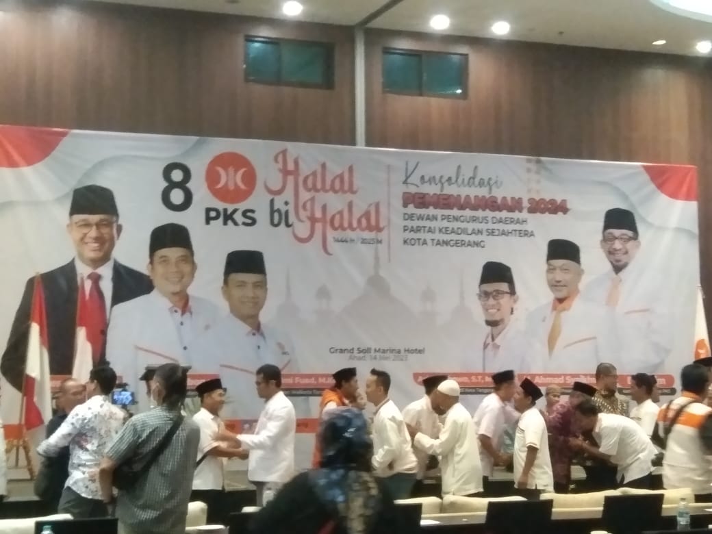 Konglidasi Kemenangan Dewan Pengurus Daerah Partai Keadilan Sejahtera Kota Tangerang Mengadakan Acara Halal Bihalal