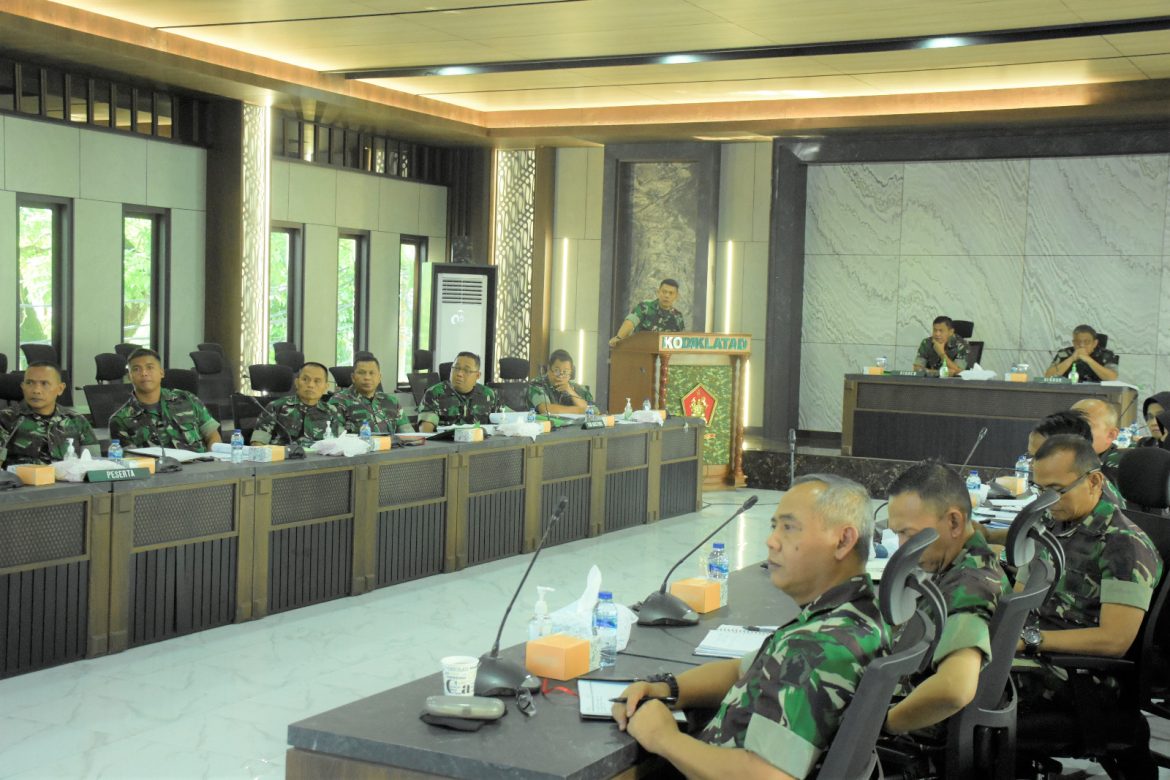Evaluasi Orgas Kodiklatad Guna Wujudkan Totalitas Kinerja Organisasi
