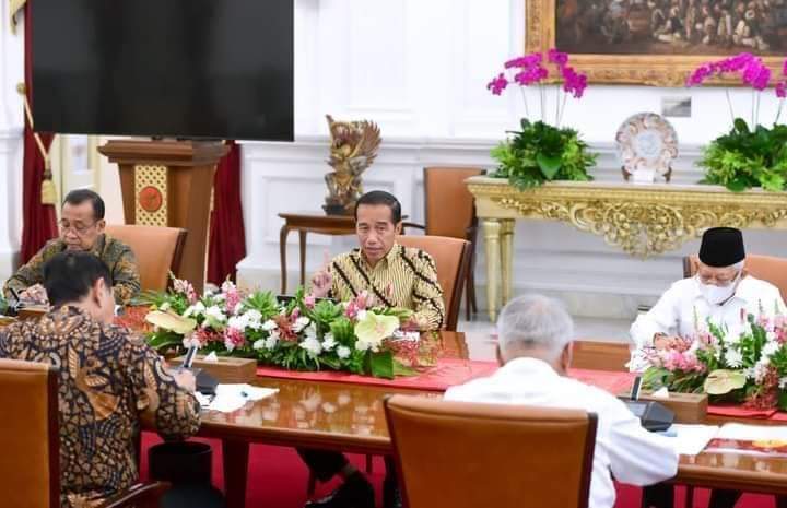 Presiden Jokowi Pimpin Ratas Soal Perkembangan Investasi di IKN