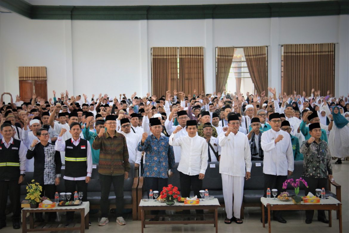 Diikuti 1.134 Calon Jemaah Haji, Bupati Herdiat Buka Bimbingan Manasik Haji Tingkat Kabupaten Ciamis