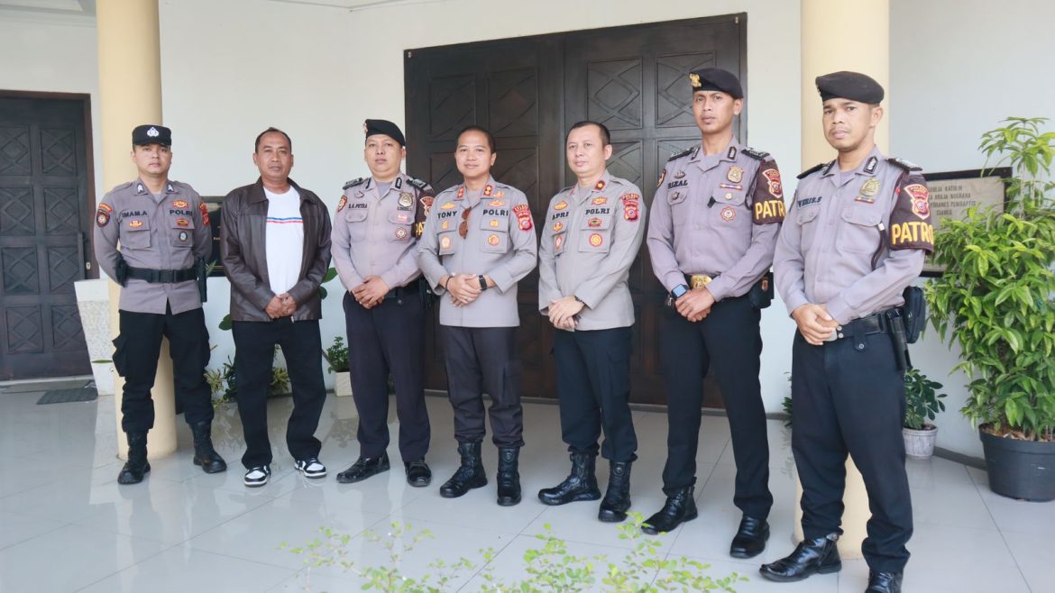 Berikan Rasa Aman, Kapolres Ciamis Cek Kegiatan di Gereja Katolik Santo Yohanes Ciamis