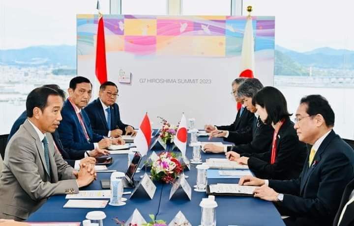 Presiden Jokowi dan PM Kishida Bahas Peningkatan Kemitraan Indonesia-Jepang di Sejumlah Bidang