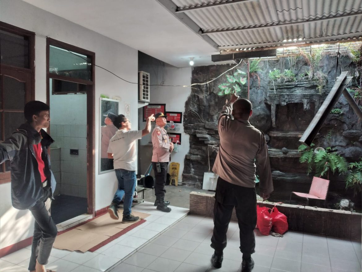 Maling Bobol Alfamart dan Jebol Mesin ATM di Jamanis , Sat Reskrim Polres Tasik Kota Lakukan Penyelidikan