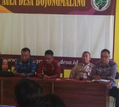 Cipta Kondisi, Polsek Cimaragas Polres Ciamis Hadiri Rapat Pembentukan TPK