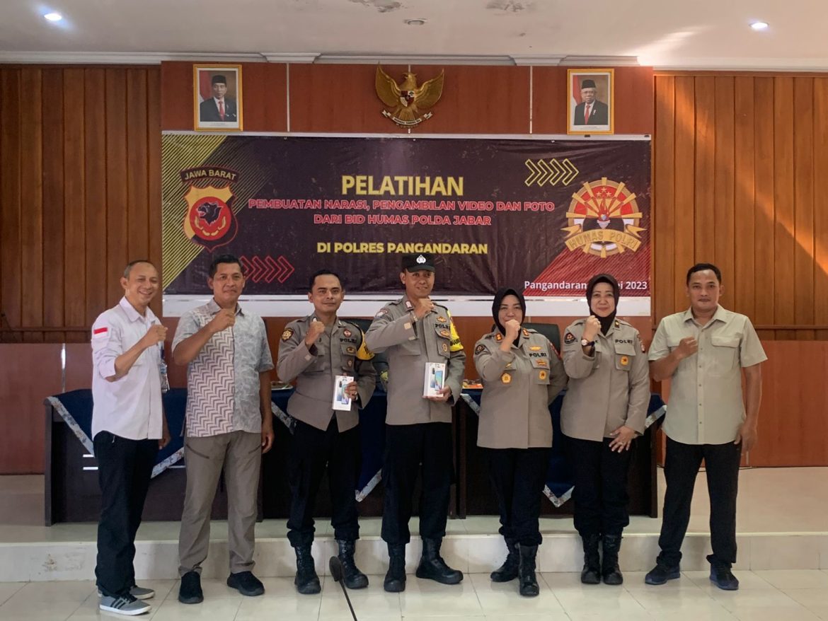 Tingkatkan Kemampuan, Polres Ciamis Ikuti Pelatihan Bidang Humas Polda Jabar