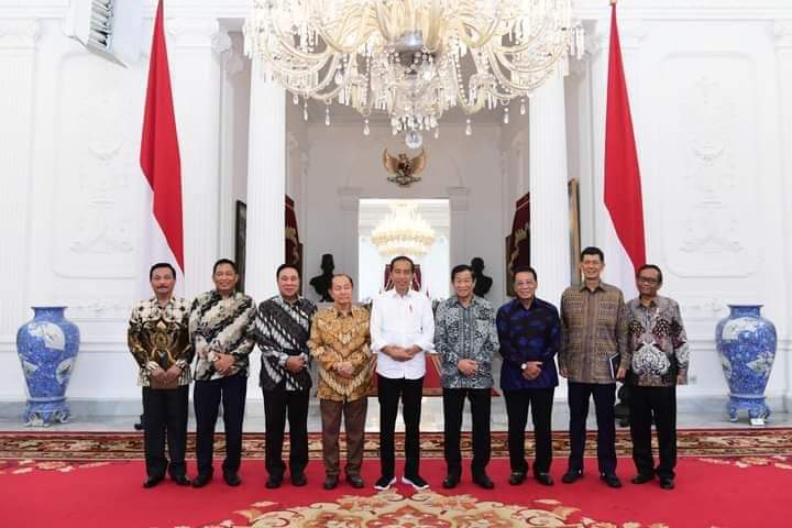 Presiden Jokowi Menerima Para Pimpinan Purnawirawan TNI-Polri