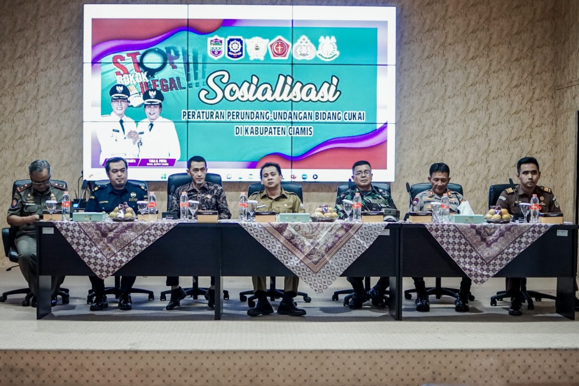 Wabup Ciamis Ajak Masyarakat Berantas Peredaran Rokok Ilegal