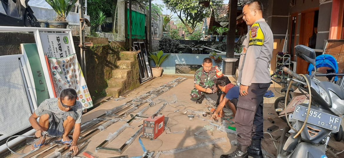 Antisipasi C3, Polsek Ciamis Polres Ciamis Polda Jabar Sambang dengan Warga di Desa Lumbung