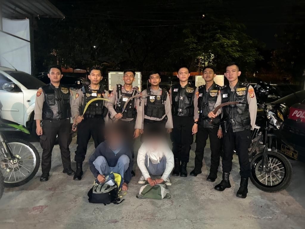 Tim Perintis Presisi Polres Metro Jakarta Barat Berhasil Membubarkan Aksi Tawuran Di Jl Daan Mogot Cengkareng