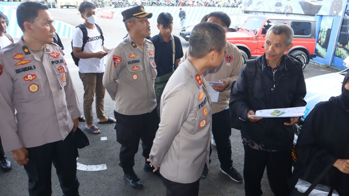 Kapolres Ciamis Cek Sarana Pelayanan Publik Mako Polres Ciamis