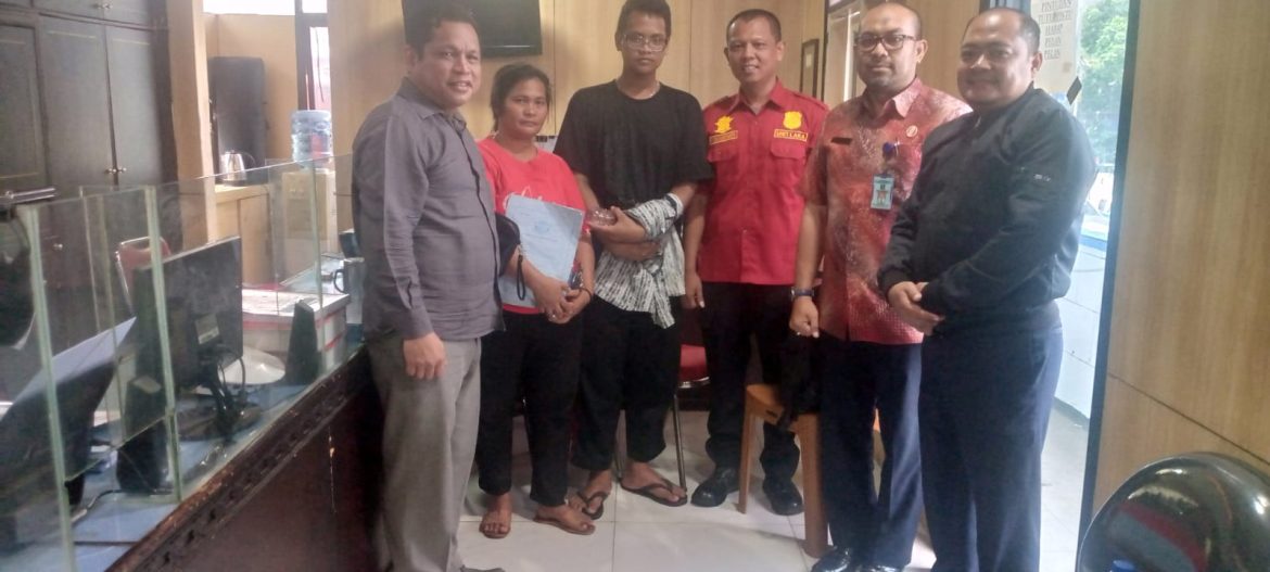 Ilham Suardi SH,.MH berikan bantuan hukum gratis kepada anak masih dibawah umur, atas kasus Lakalantas