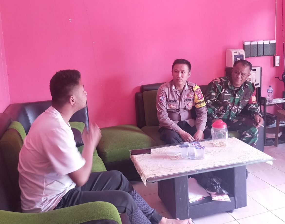 Perilahara Kamtibmas, Bhabinkamtibmas Polsek Cipaku Sambang ke Desa Muktisari