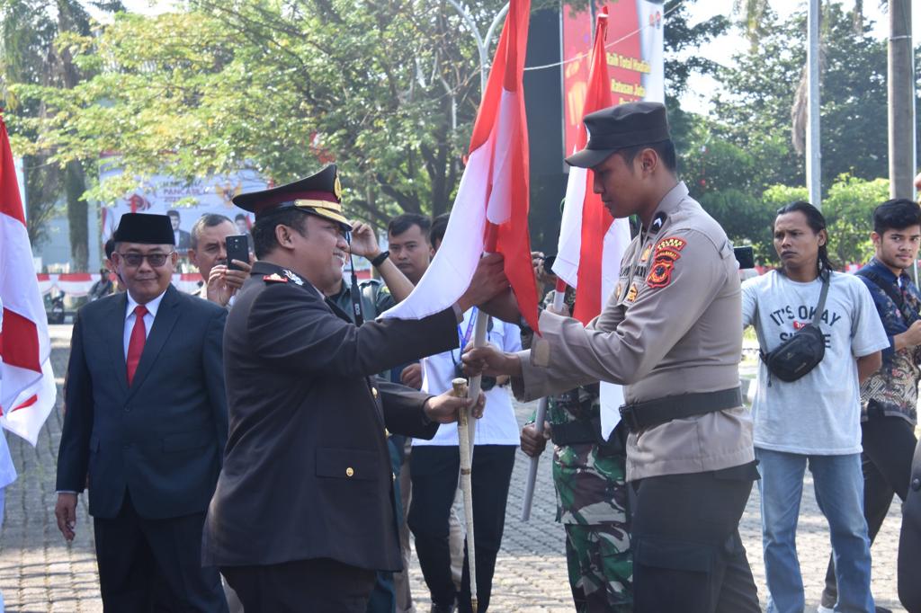 Kapolres Bogor Hadiri Upacara Kelahiran Pancasila di Lapangan Pemda Kabupaten Bogor