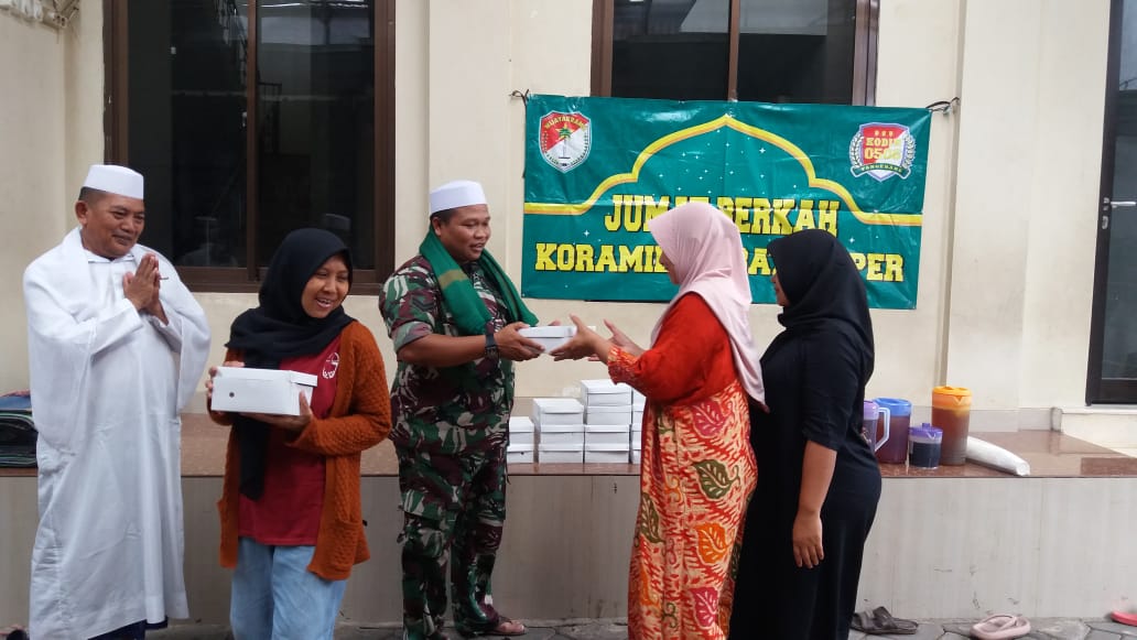 Jum’at Berkah Koramil 02 Batuceper