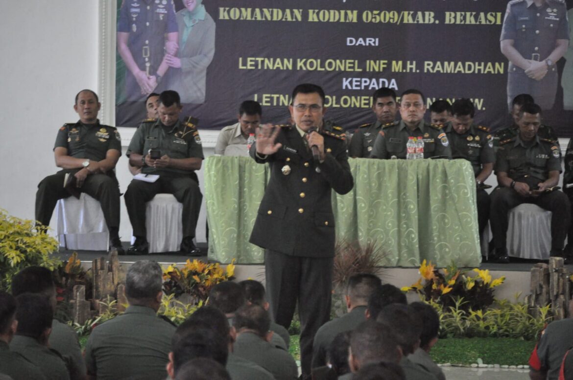 Dandim Gelar Jam Komandan Berikan Pesan Penting dan Tingkatkan Silaturahmi