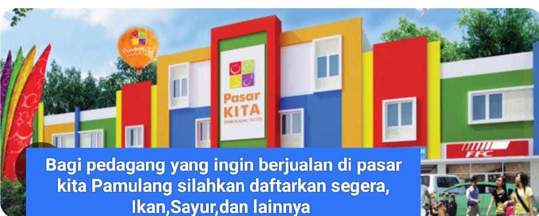 Lokasi Strategis, Para Pedagang Segera Pesen Lapak “Pasar Kita” Pamulang