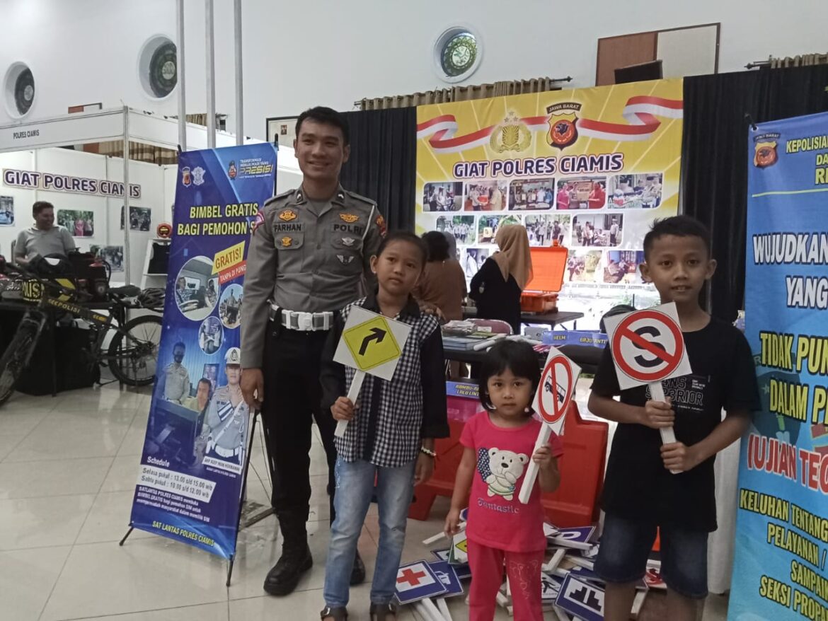Polres Ciamis Ramaikan CCF Peringatan Hari Jadi Kabupaten Ciamis ke-381